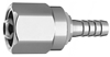 DISS NUT AND NIPPLE WAGD to 5/16" Barb Medical Gas Fitting, DISS, 2220, Waste Anesthetic Gas Disposal, Waste Gas Evacuation
